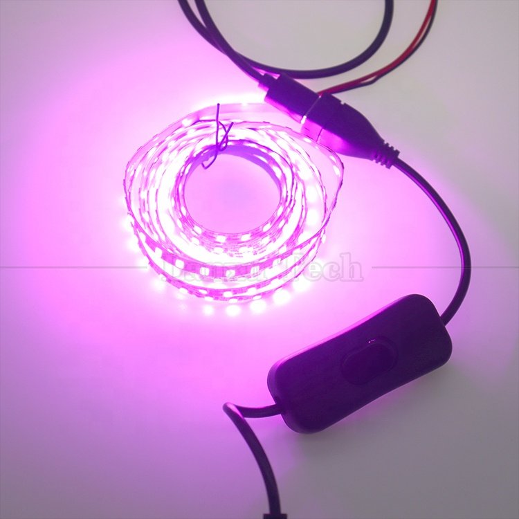 High Quality Male to Female USB Power ON OFF Switch Extension Charger Cable for Led Strip Lamp