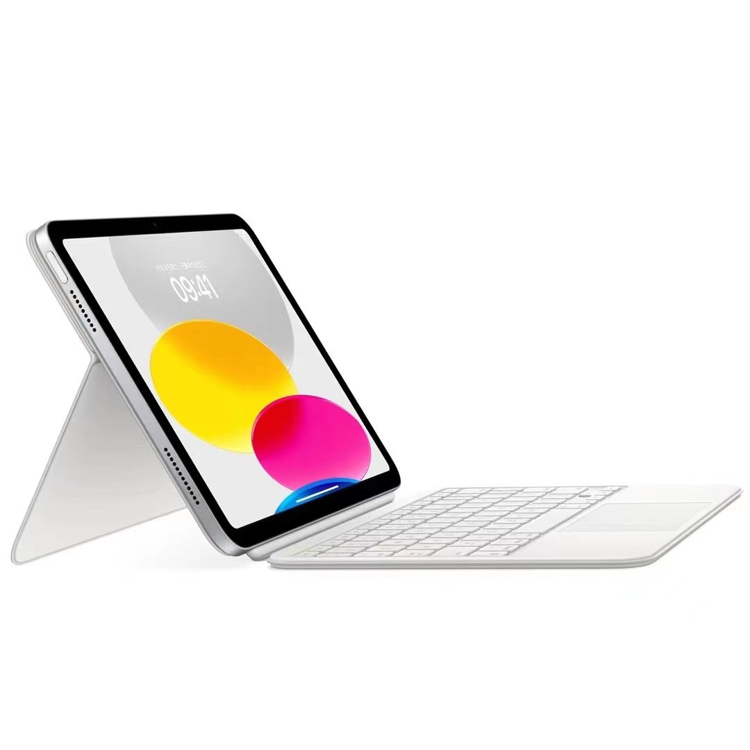 Magnetic Backlit Keyboard Case for iPad 10th Generation (10.9-inch, 2022) - BT Wireless Cover with Keypad & Multi-Touch Trackpad