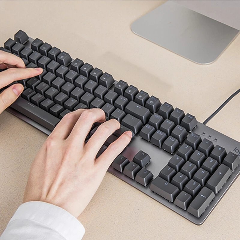 Original K845 104 Keys USB Wired Backlight Gaming Mechanical Cherry MX Switches Keyboard