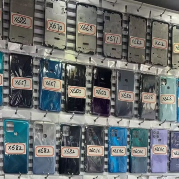 Full Housing Cover For Tecno Itel Mobile Back Cover Housing For Itel 2160 With Front Cover Middle Frame Bezel Keyboard