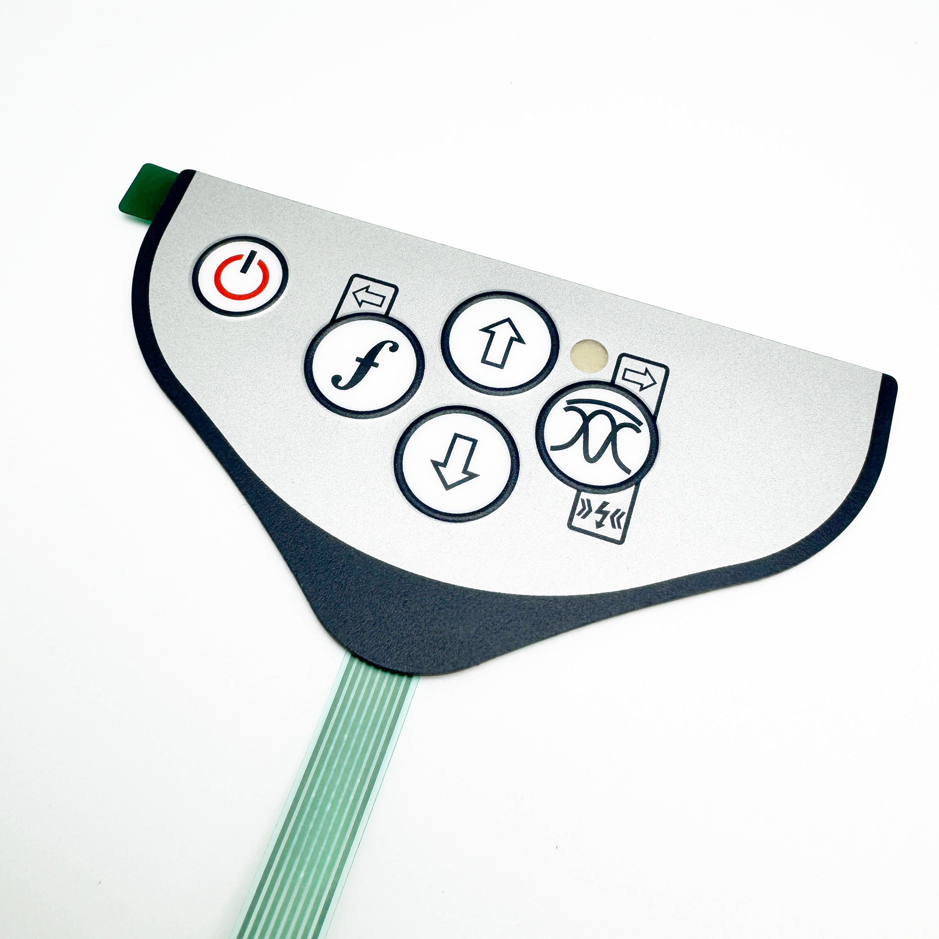 Custom membrane switch button for various mechanical electronic equipment featuring water resistance high temperature tolerance