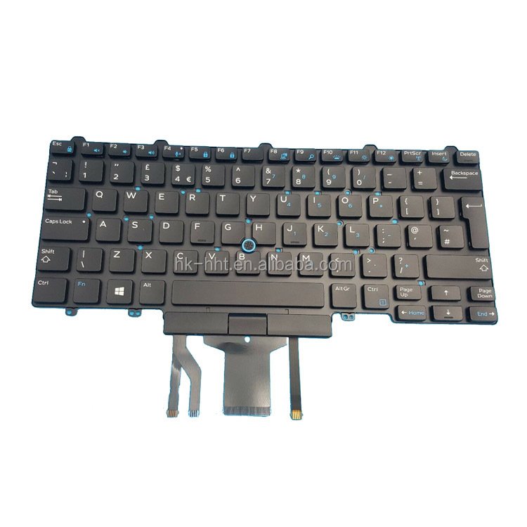 replacement laptop with backlit US keyboard laptop internal keyboard for Dell E5450