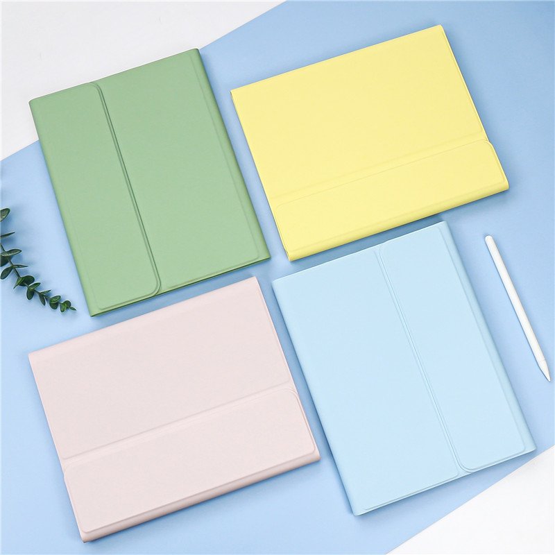 For iPad 10.2 Bluetooth Wireless Keyboard Mouse Combos Pro 11 10.9 Air 5 9th 8th Generation Mini 6 Leather Tablets Cover Cases