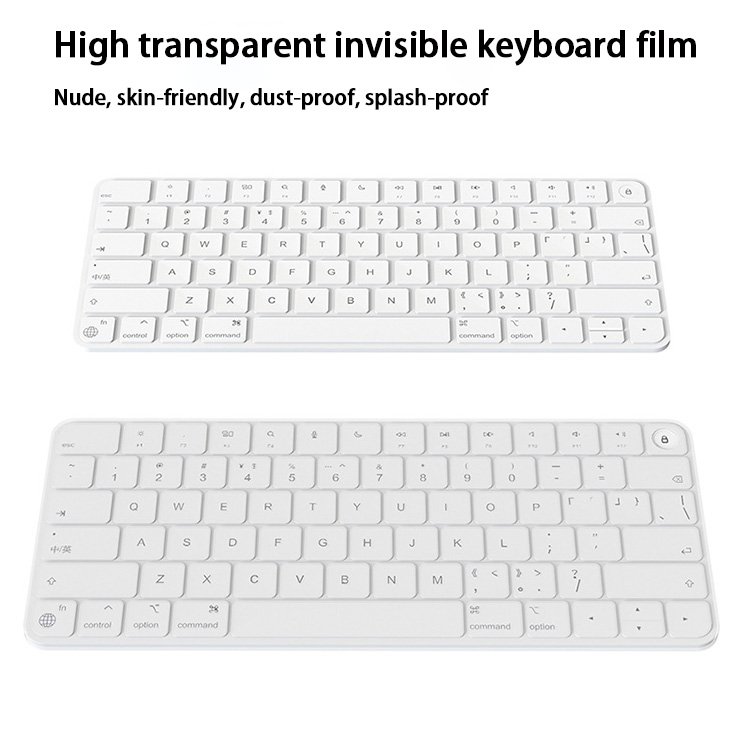 Best-selling wholesale Factory Direct Sales high quality silicone Laptop keyboard Cover Case For Apple Magic Keyboard Cover