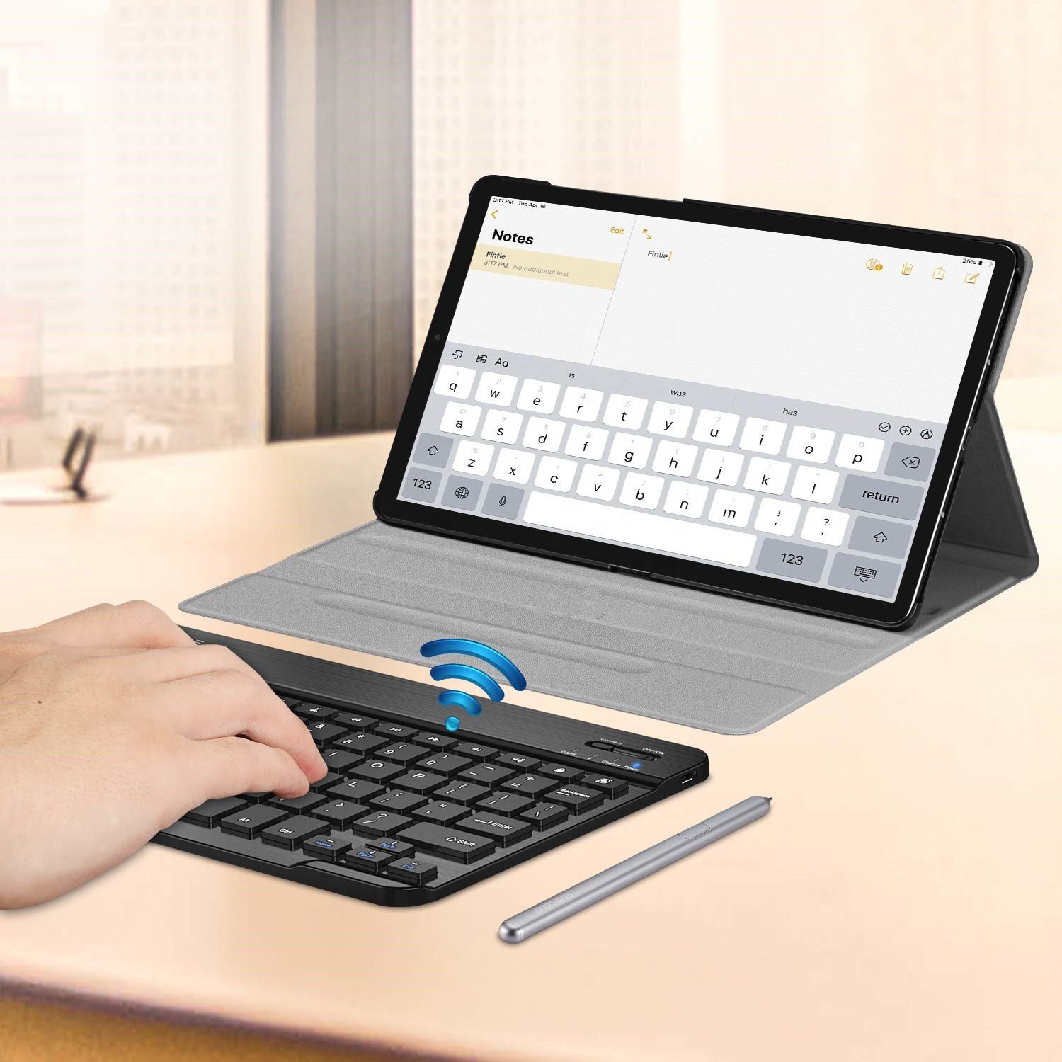 Oem Wireless backlit keyboard case pu leather tablet cover for samsung Galaxy Tab S8 S8+ S7 T870 T730 tablet with keyboard case