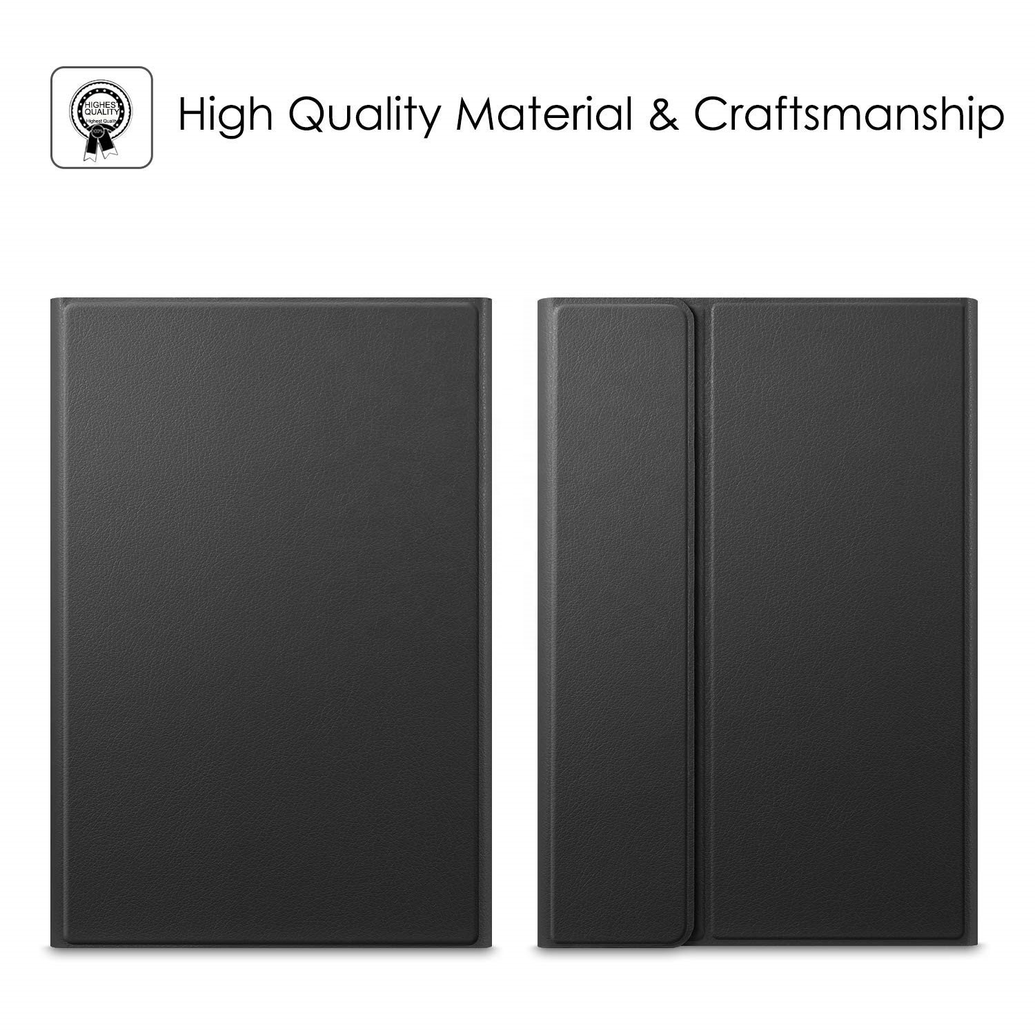 Oem Wireless backlit keyboard case pu leather tablet cover for samsung Galaxy Tab S8 S8+ S7 T870 T730 tablet with keyboard case
