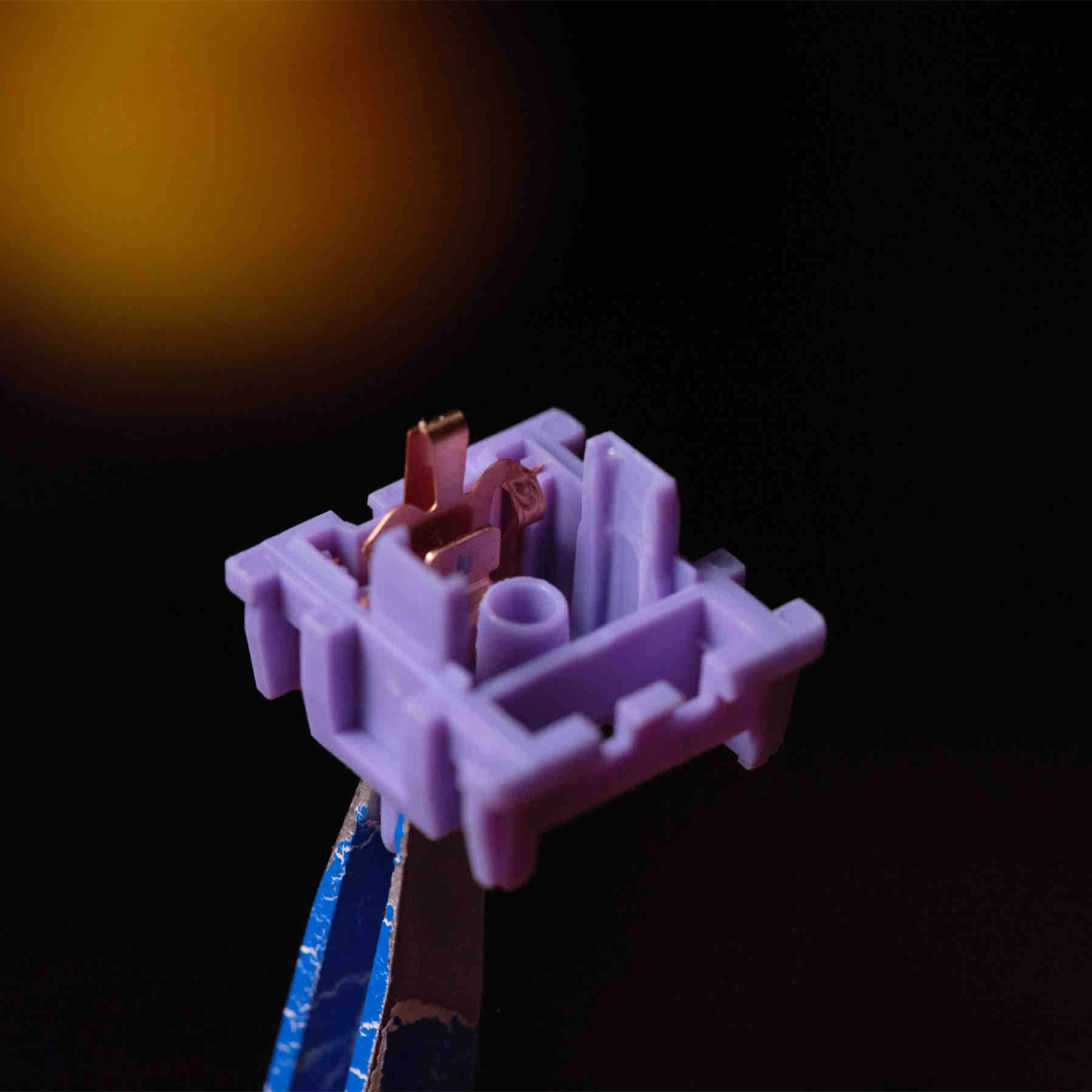 Sillyworks V2 Hyacinth Switch Linear 45g Actuationc Linear Switch Nylon Five Pins Switch For Keyboard