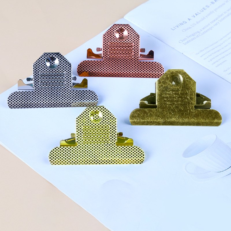 White and Transparent small bill folder board A6B6 board clip student pad note clip restaurant menu clip