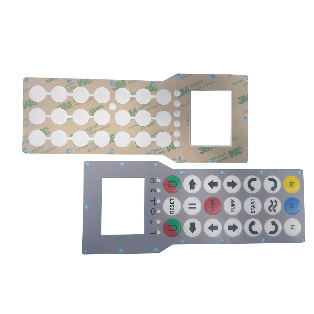 Digital Printing PET/PC Graphic Overlay Membrane Keypad Keyboard Switch