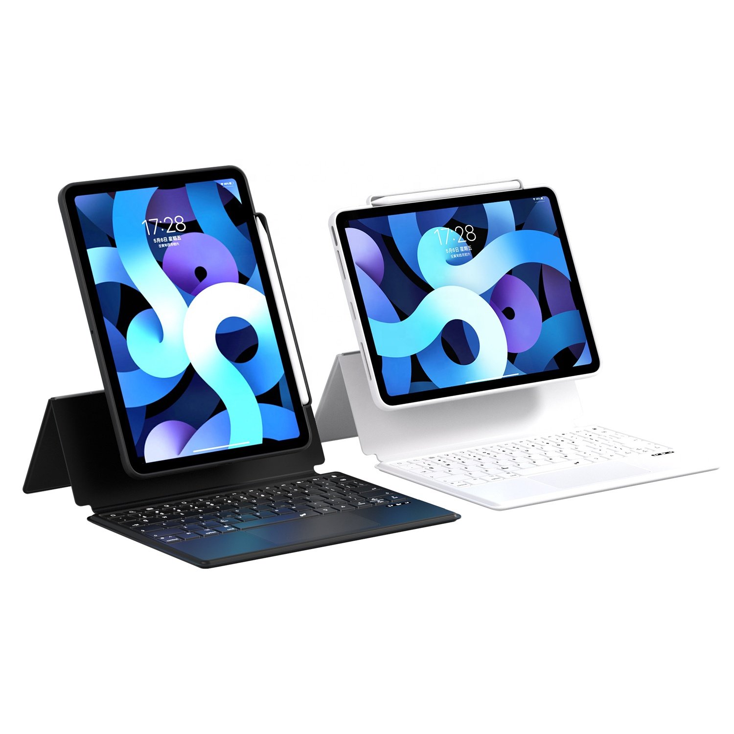 Best Quality 2 in 1 Keyboard Case For iPad Pro 10.9 11 inch Case Detachable Wireless BT Touchpad Backlit For iPad Keyboard Case