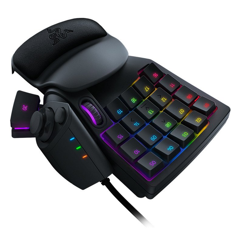 New Arrival Mini Size For Razer Tartarus Pro Mechanical Ergonomic Analog Optical Switch Black Keyboards
