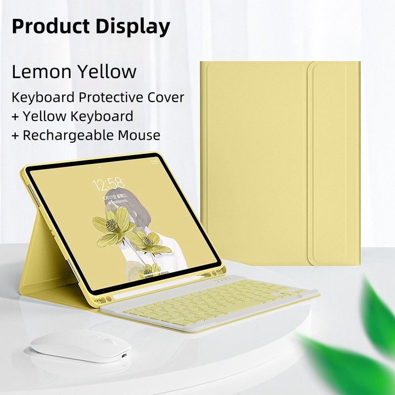 Popular Wireless Smart Touchpad Keyboard Cover for iPad Pro 11/Pro 10.5/Air 4/3/2 Pencil Holder Stand Tablet Covers & Cases