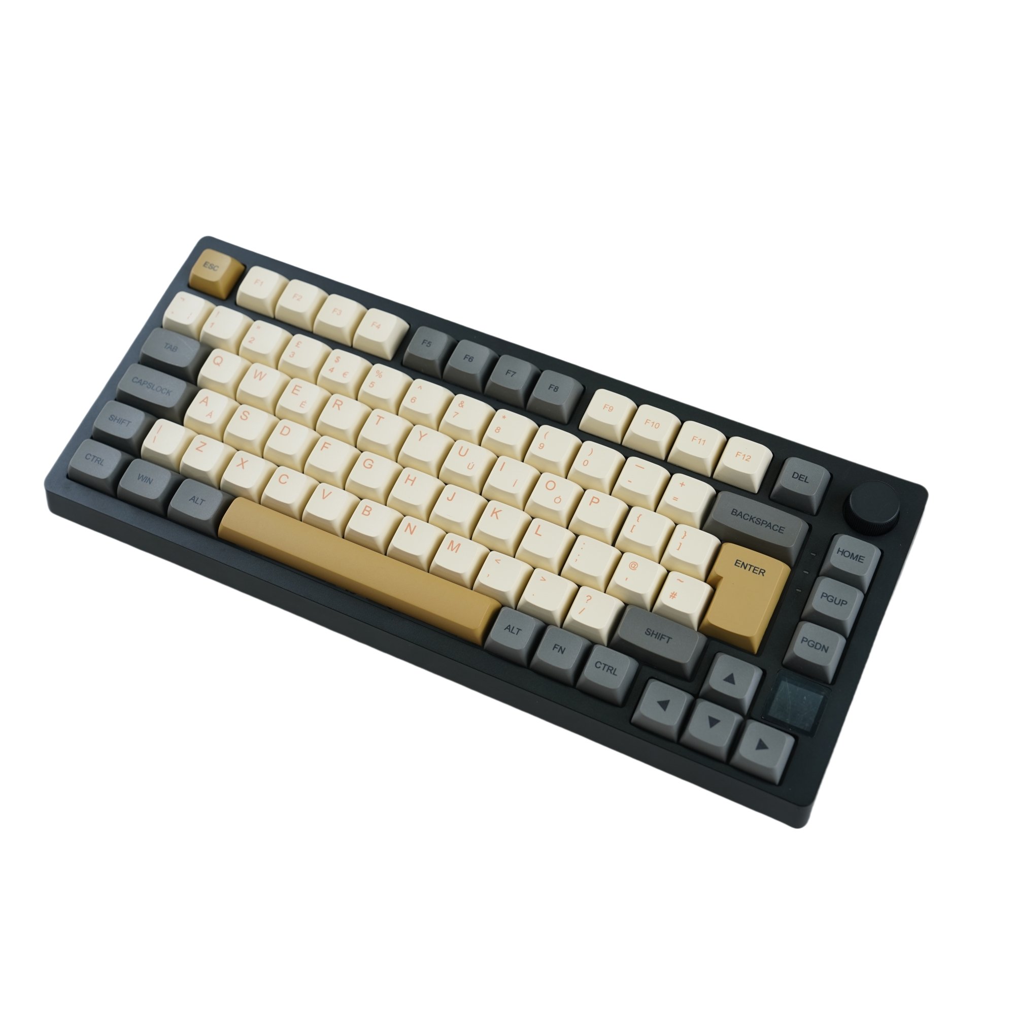 MK75 Max 3 Mode RGB Mechanical Keyboard Spanish Portuguese French UK German Deutsch Hot-Swappable ISO