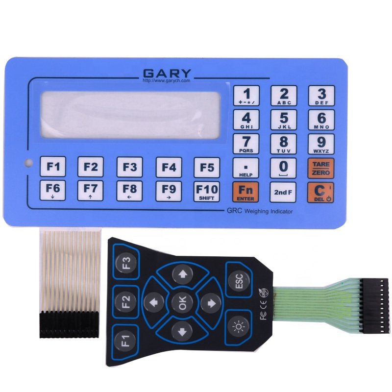 Hot Selling Customizable Switch Microwave Accessories PE Film Feyboard LED Telecommunication Equipment Factory Supply Keypad