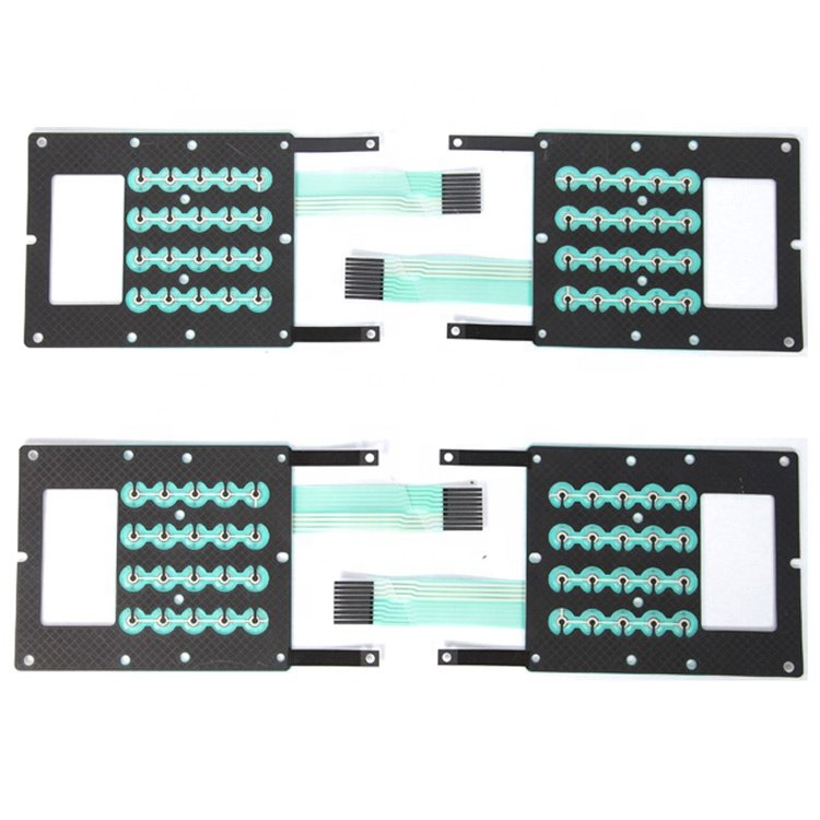 Hot Selling Customizable Switch Microwave Accessories PE Film Feyboard LED Telecommunication Equipment Factory Supply Keypad