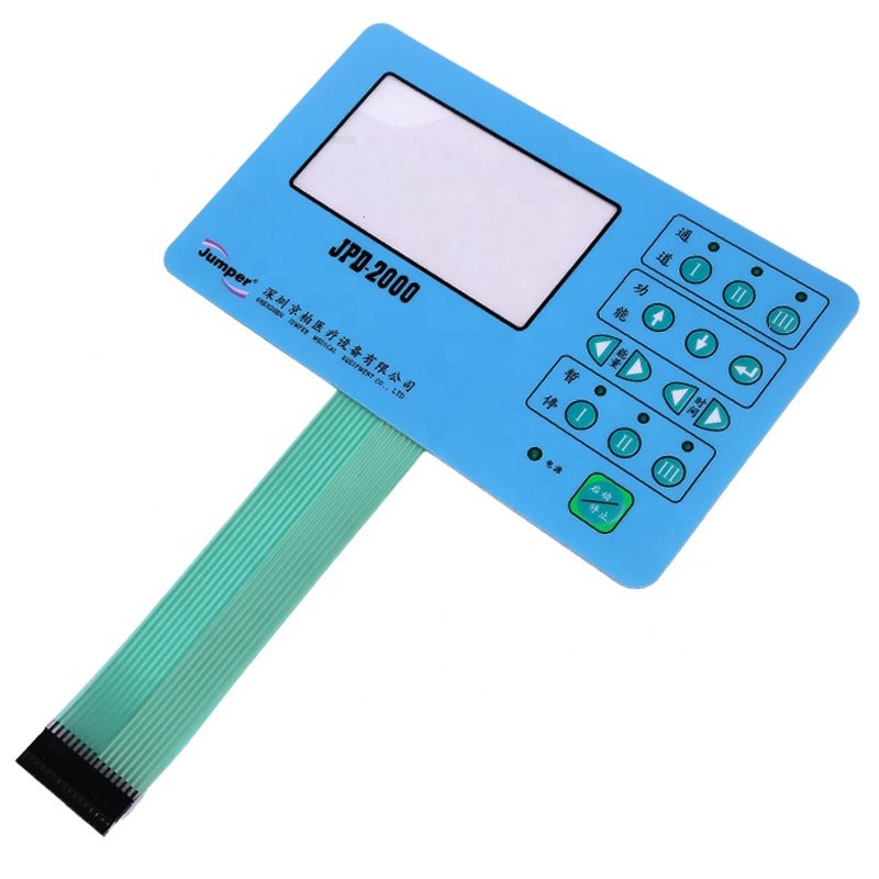 Hot Selling Customizable Switch Microwave Accessories PE Film Feyboard LED Telecommunication Equipment Factory Supply Keypad