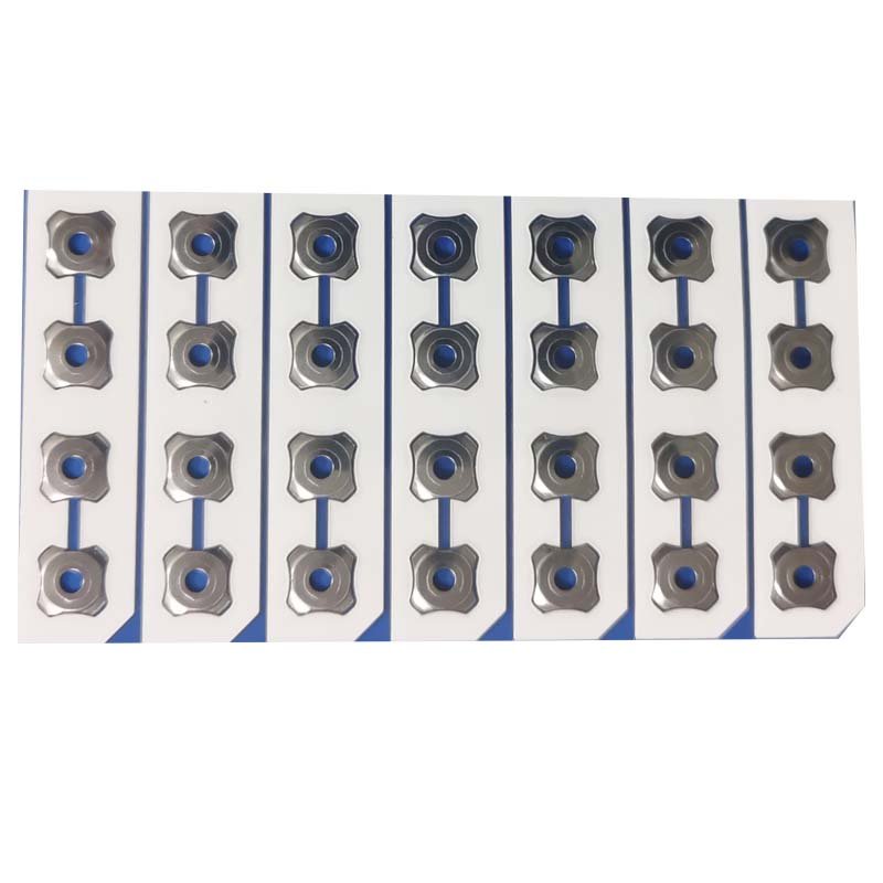 Good Quality Single Layer With Adhesive Waterproof Round Stainless Steel Metal Dome Array For Earphone Plug Keypad