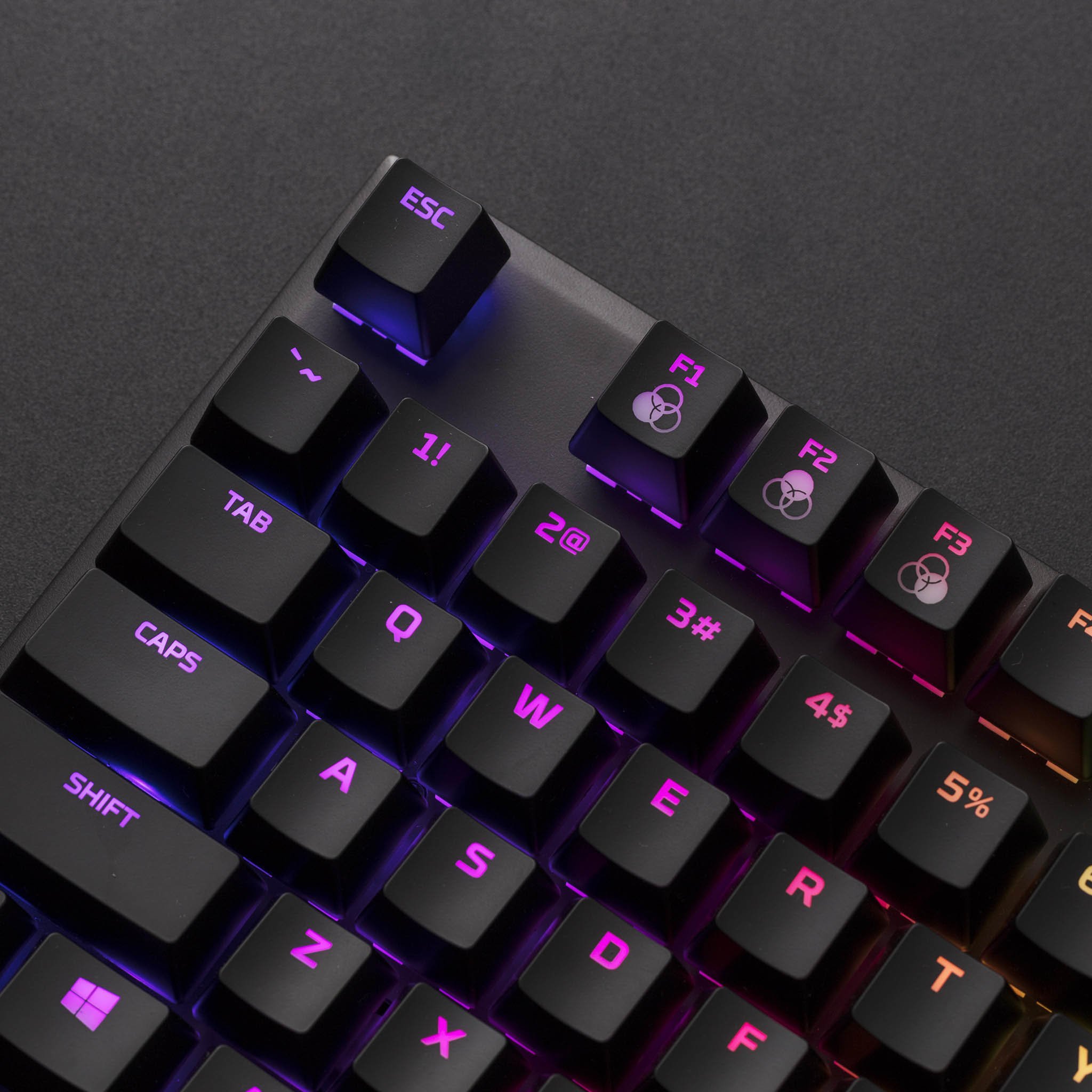 Hyper X Alloy FPS RGB Amazon hot sale Mechanical Gaming Keyboard Silver Speed Switches Gaming Keyboard