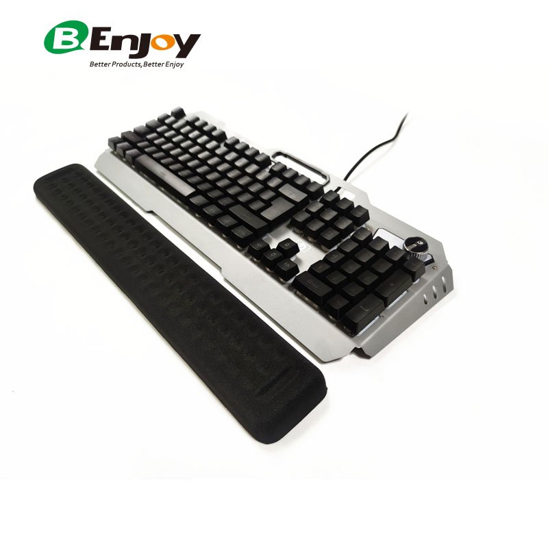 Ergonomic Wrist Support Massage Styles Fabric Covered Memory Foam Wrist Rest Pad for Keyboard