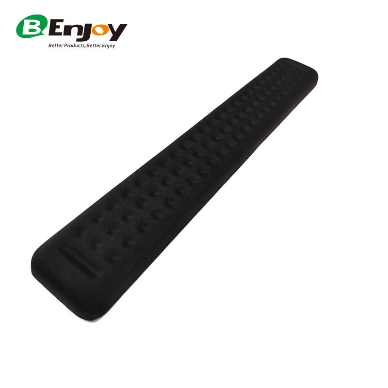 Ergonomic Wrist Support Massage Styles Fabric Covered Memory Foam Wrist Rest Pad for Keyboard
