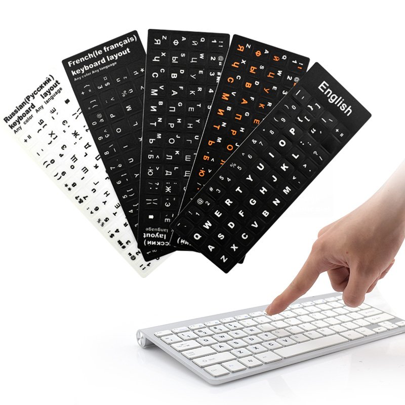 Honkia mechanical yamaha keyboard instruments gaming keyboards Matte PVC laptop Keyboard letter decal Sticker for all languages