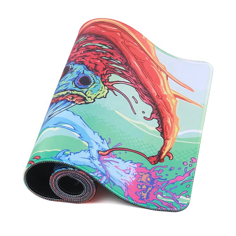 Mousepads Shorcut Key Design Rubber Control Fabric Custom Oppai Mikasa Ackerman Mouse Pads Mat