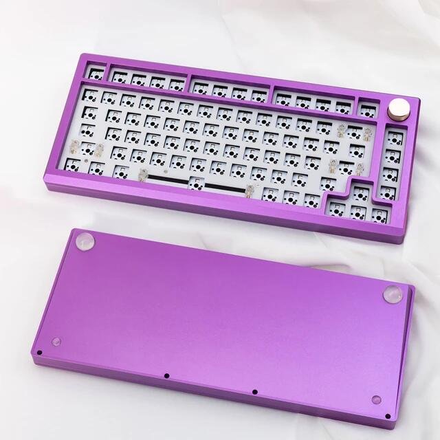 Custom keyboard Parts Mechanical Keyboard Shell CNC Machining Aluminum Alloy High-precision brass cnc machining part