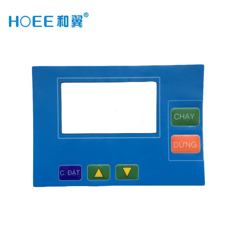 digital printing self adhesive Polycarbonate sticker graphic overlay
