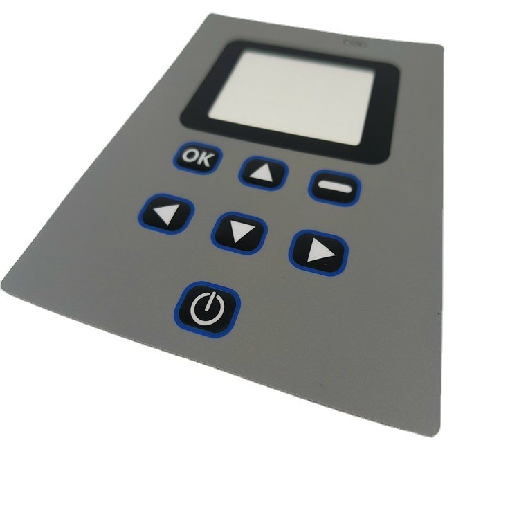 Factory keypads&keyboards tactile embossing button membrane switch membrane keypad with 3M944A adhesive for keyboard instruments