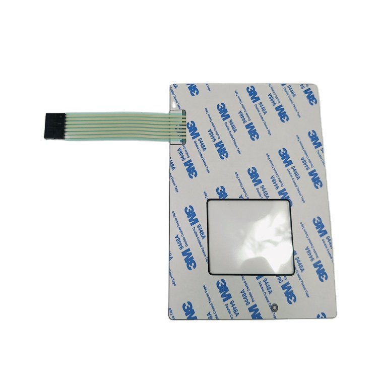 Factory keypads&keyboards tactile embossing button membrane switch membrane keypad with 3M944A adhesive for keyboard instruments
