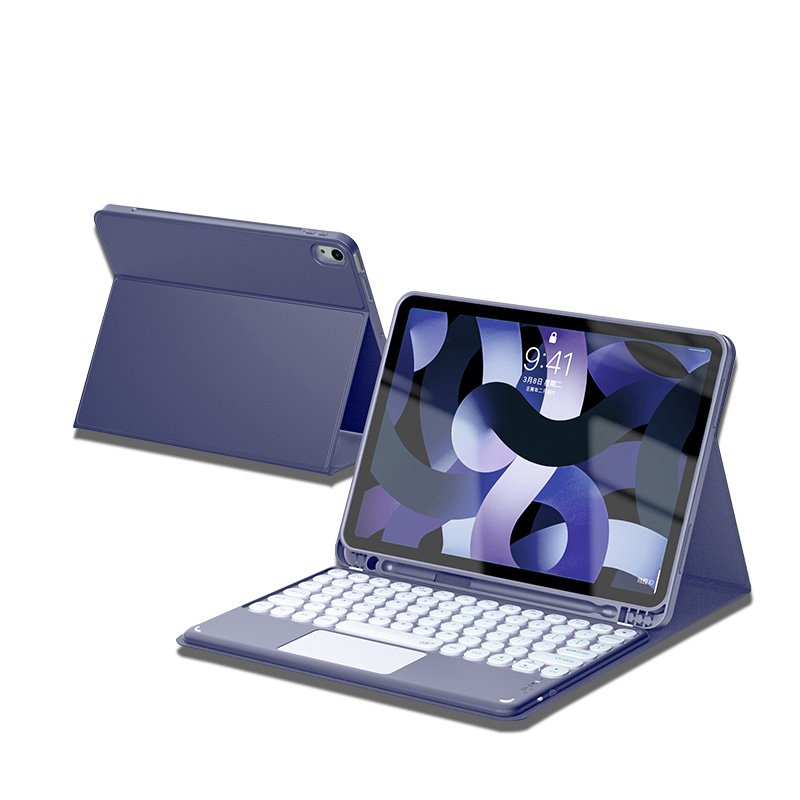 PU leather Keyboard case For iPad Air 3 10.5 Soft silicone case For iPad Air 3 10.5with keyboard with Pencil Holder