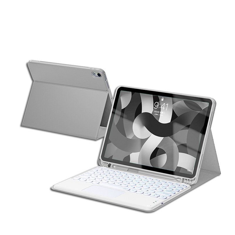 PU leather Keyboard case For iPad Air 3 10.5 Soft silicone case For iPad Air 3 10.5with keyboard with Pencil Holder