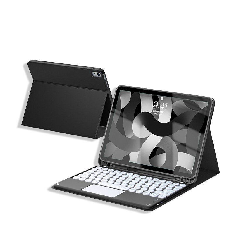 PU leather Keyboard case For iPad Air 3 10.5 Soft silicone case For iPad Air 3 10.5with keyboard with Pencil Holder