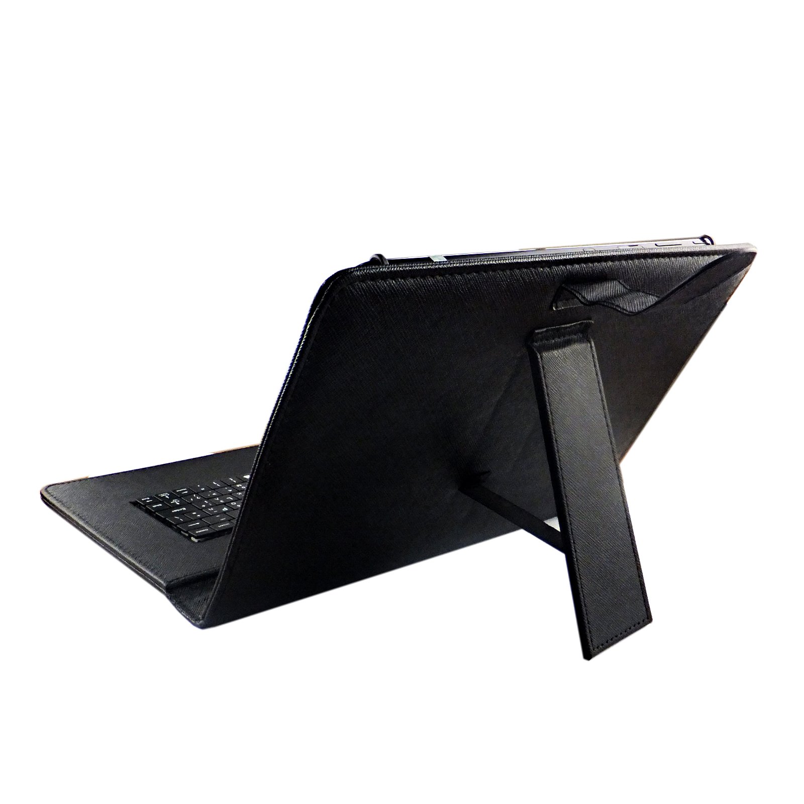 Universal Wholesale Price Pu Leather Flip Tablet Case Wired Keyboard Case For Samsung With Stand