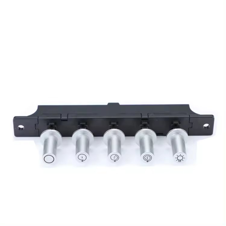 Top Quality 5 Position 3 Speed Switch Wholesale Durable Push Button Selector Keyboard Piano Push Button Switch For Range Hood