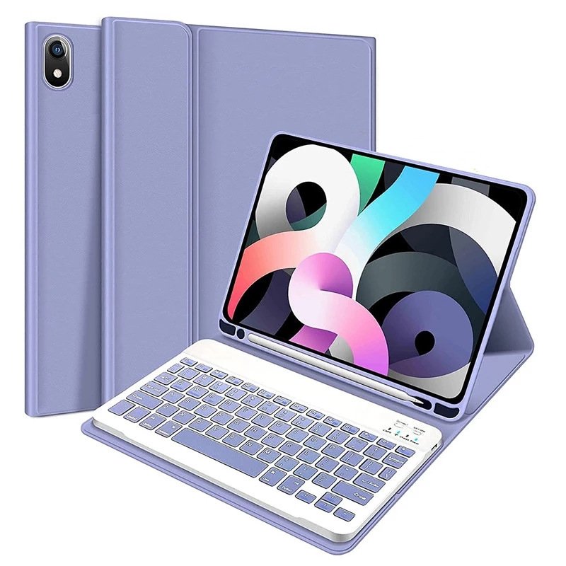 2022 Factory Smart Soft Silicone Tablet Case with Keyboard for iPad Pro 11 Inch featuring Pencil Holder
