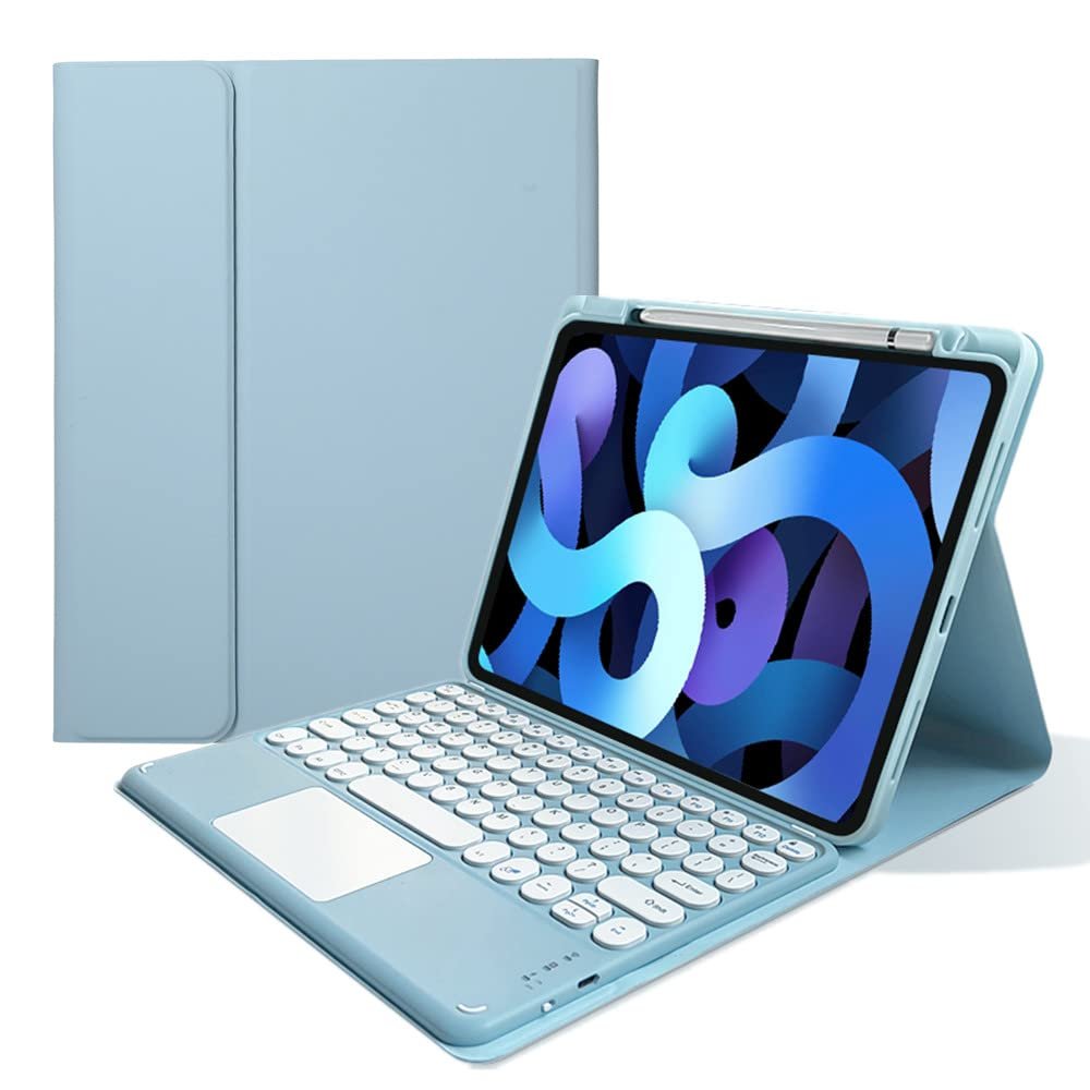 Custom color layout tablet orignal bluetooth keyboard touchpad bluetooth keyboard case for ipad 6th gen ipad pro 11 2020