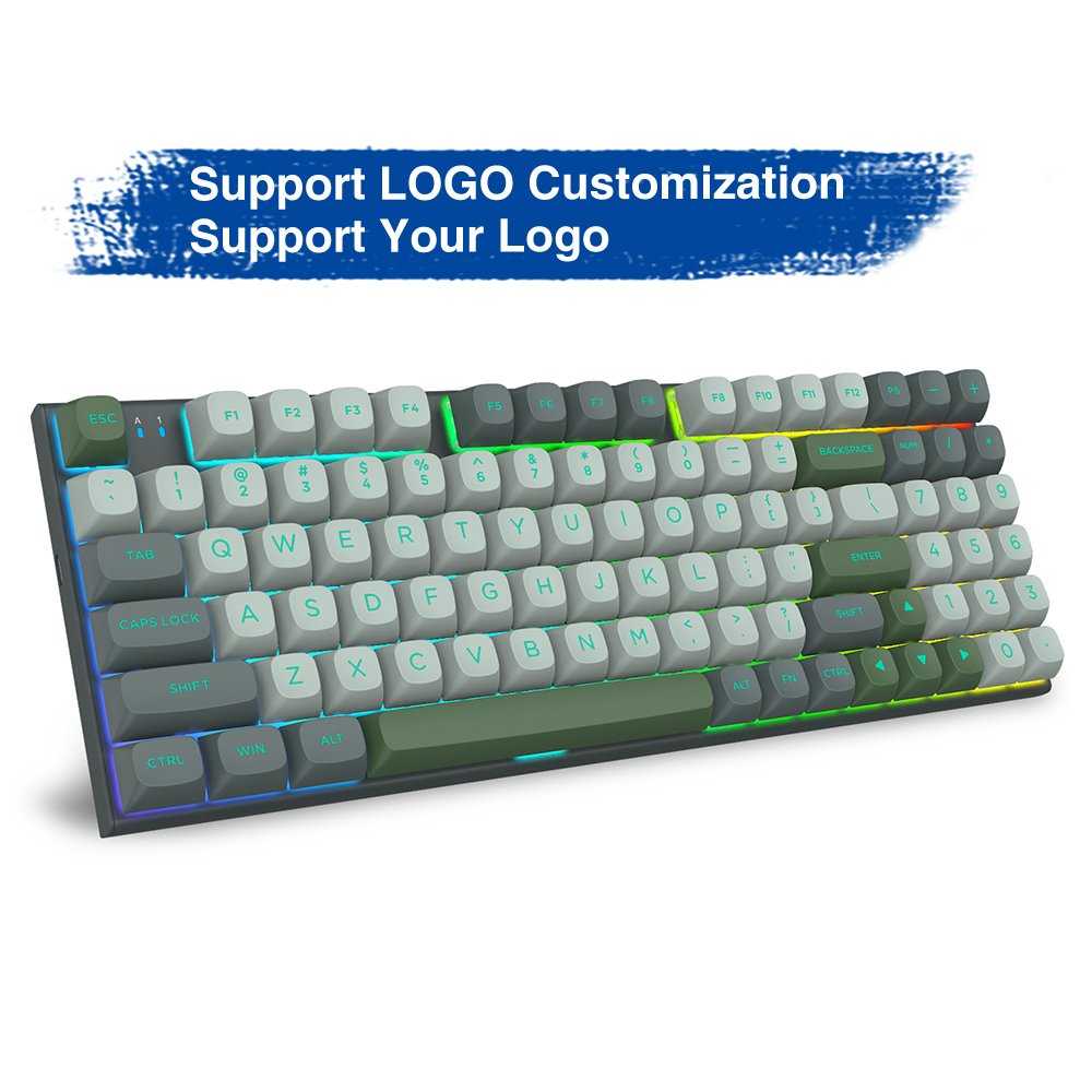 Rapid Trigger Gaming Keyboard Hall Effect Keyboard Magnetic Switch Adjustable Actuation 75% Layout TKL Mechanical Keyboard