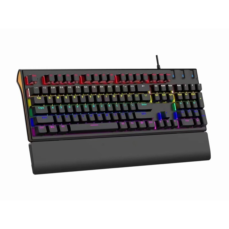 Wired Mechanical Keyboard And Mouse Set Separated Hand Support E-sports Game Desktop Computer Mechanical Keyboard And Mouse Set