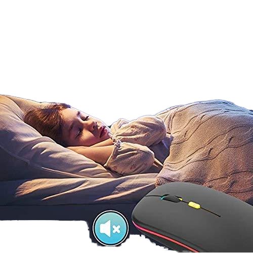 OEM charging silent Slim LED tablet desktop laptop wireless dual mode BT rechargeable mouse with RGB lights mouse inalambrico
