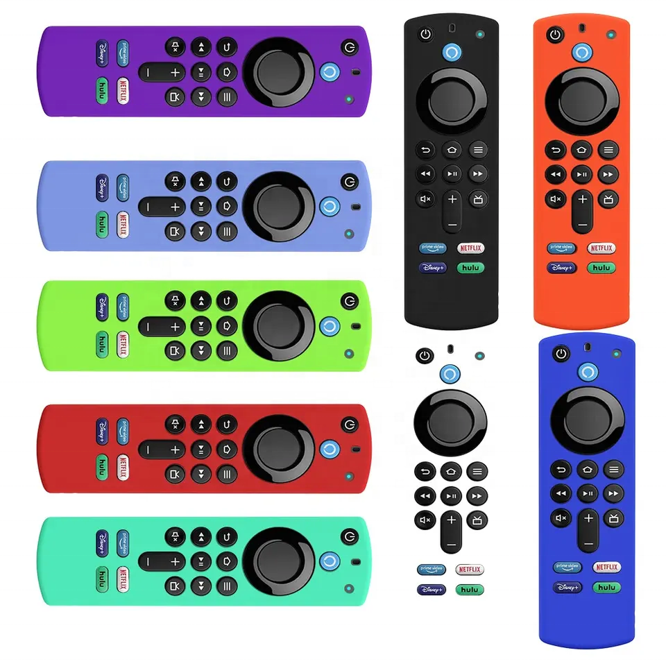 Fire TV Stick 4K Max Lite 3rd Gen L5B83G Cover Voice Smart Universal TV Remote Controller Silicone Sleeves