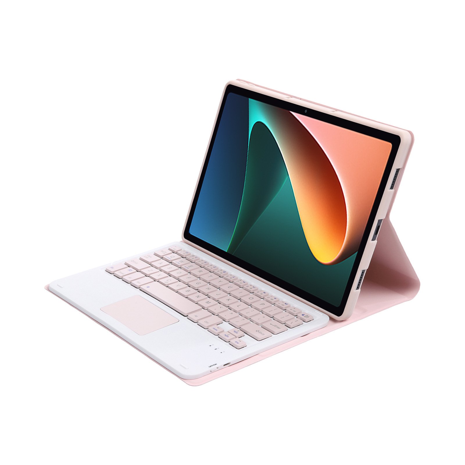 For Xiaomi Pad 6S Pro 12.4 inch 2024 Released Wireless Keyboard Case Colorful Magnetic Leather Tablet Case Cover