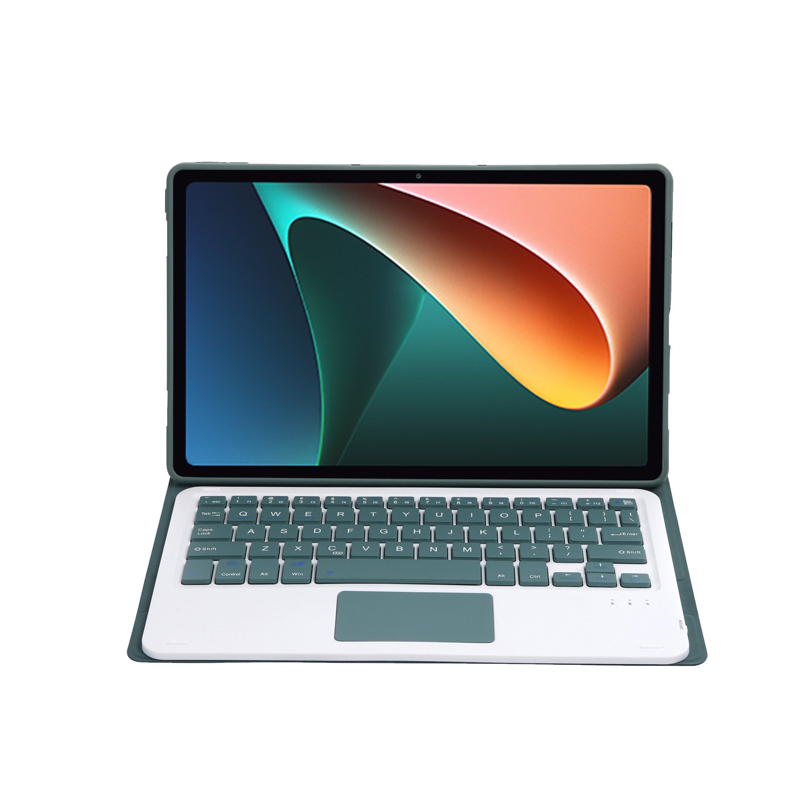 For Xiaomi Pad 6S Pro 12.4 inch 2024 Released Wireless Keyboard Case Colorful Magnetic Leather Tablet Case Cover