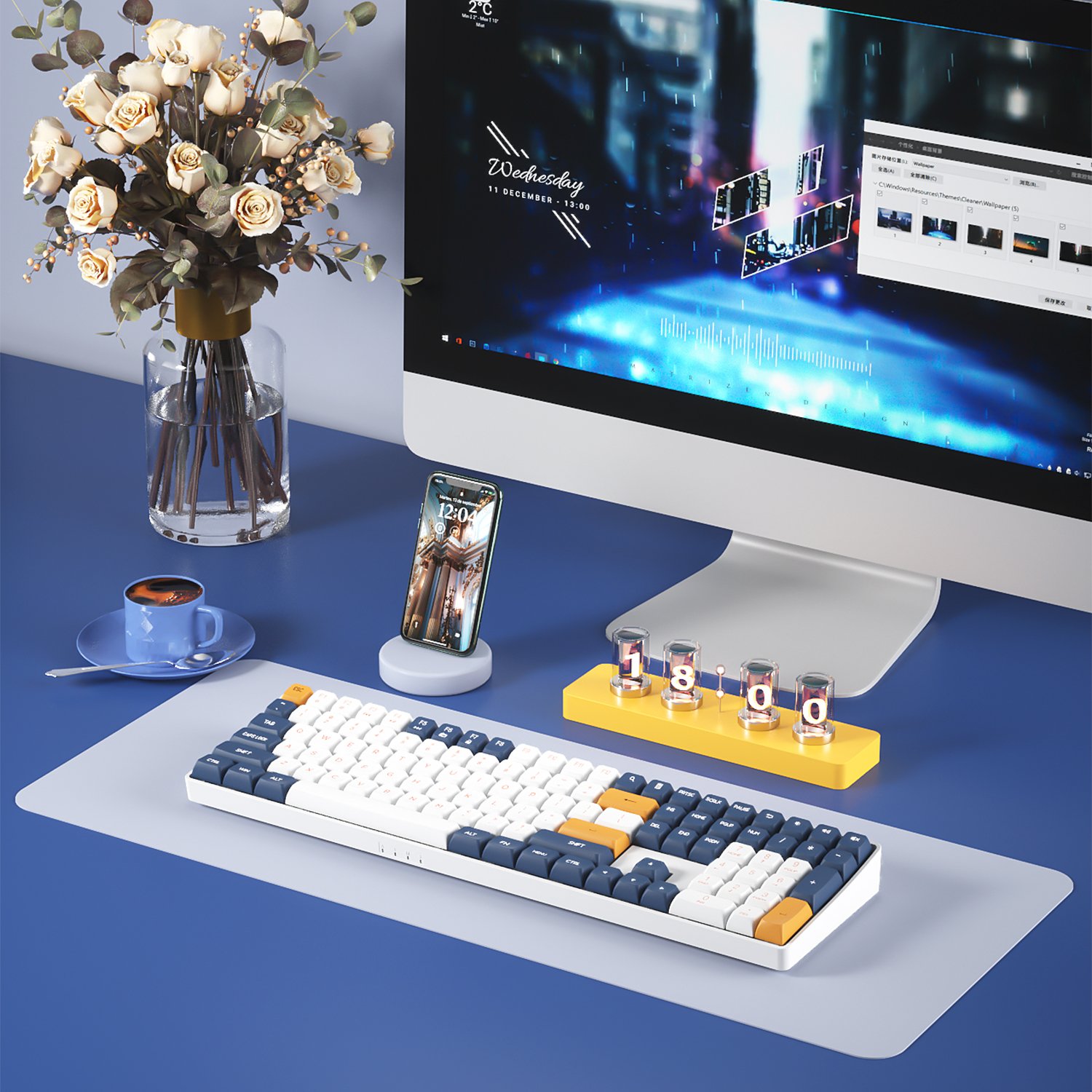 darkFlash 2.4G High cost performance gaming office mechanical keyboard