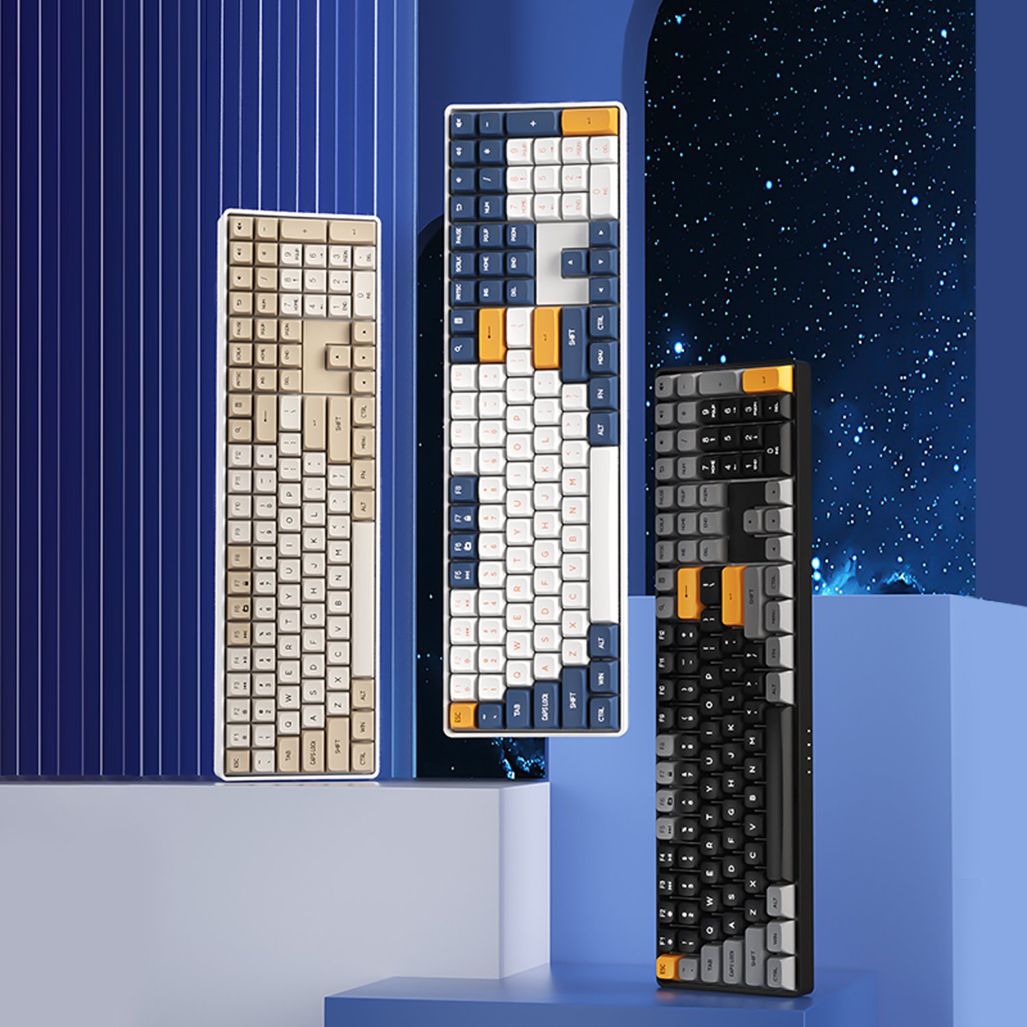 darkFlash 2.4G High cost performance gaming office mechanical keyboard