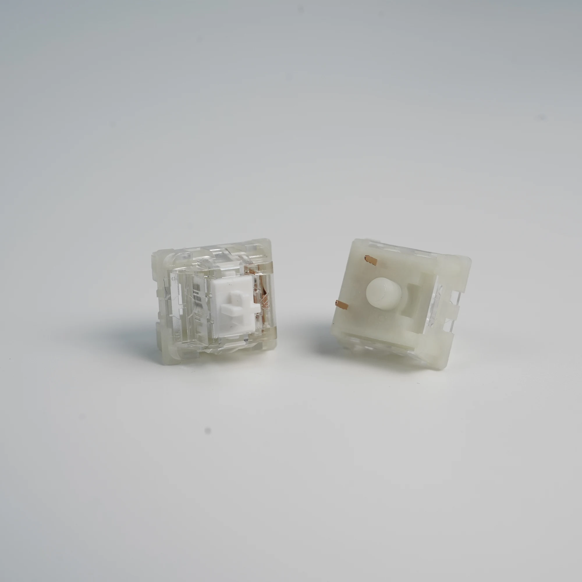 KTT Kang White V3 Switches Linear Mechanical Keyboard Shaft 3Pin Customize RGB SMD Gaming Compatible With MX Switch