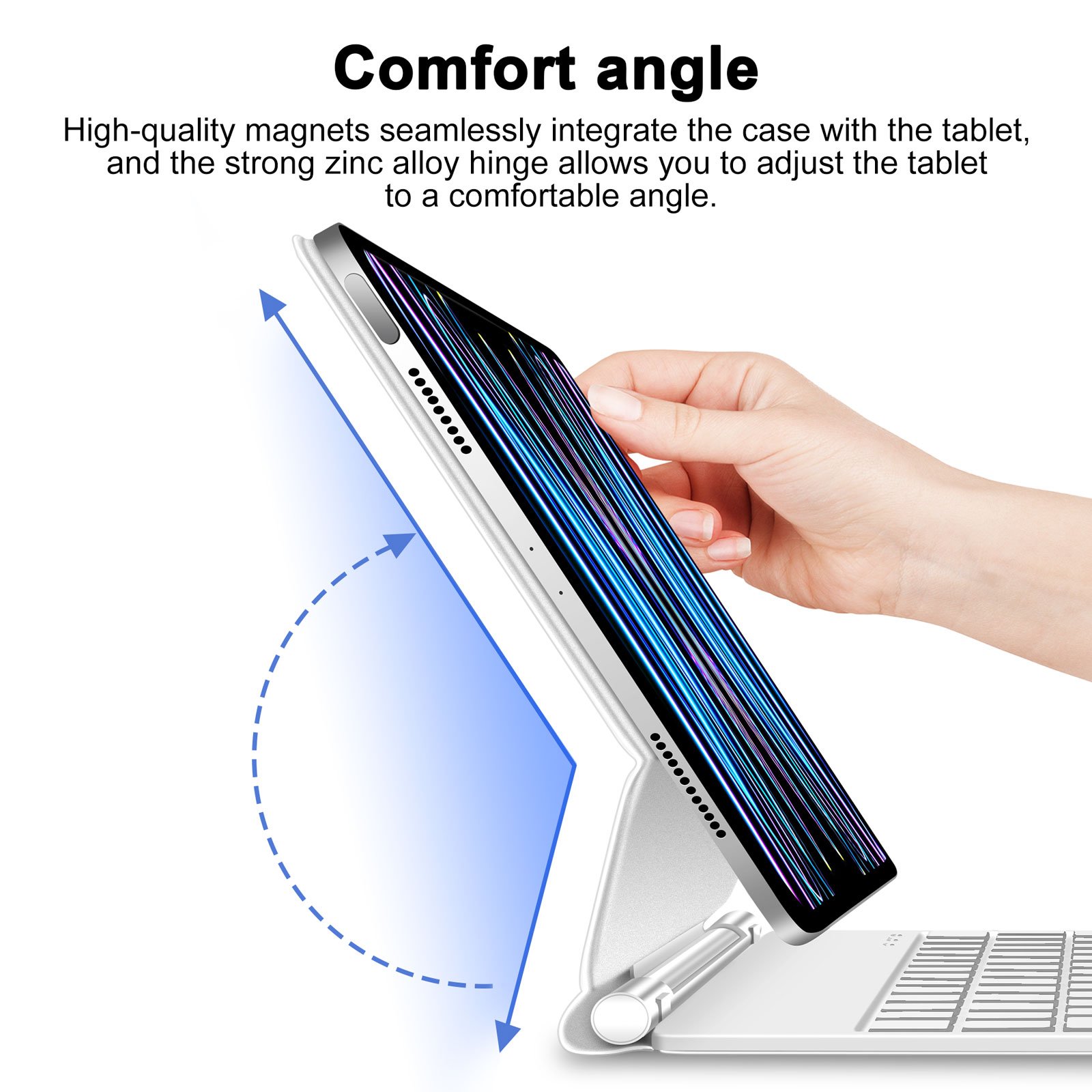 magic keyboard for ipad air 5 Tablet Magnetic Smart Keyboard Cover Case for ipad pro 11 inch case ipad 10 generation