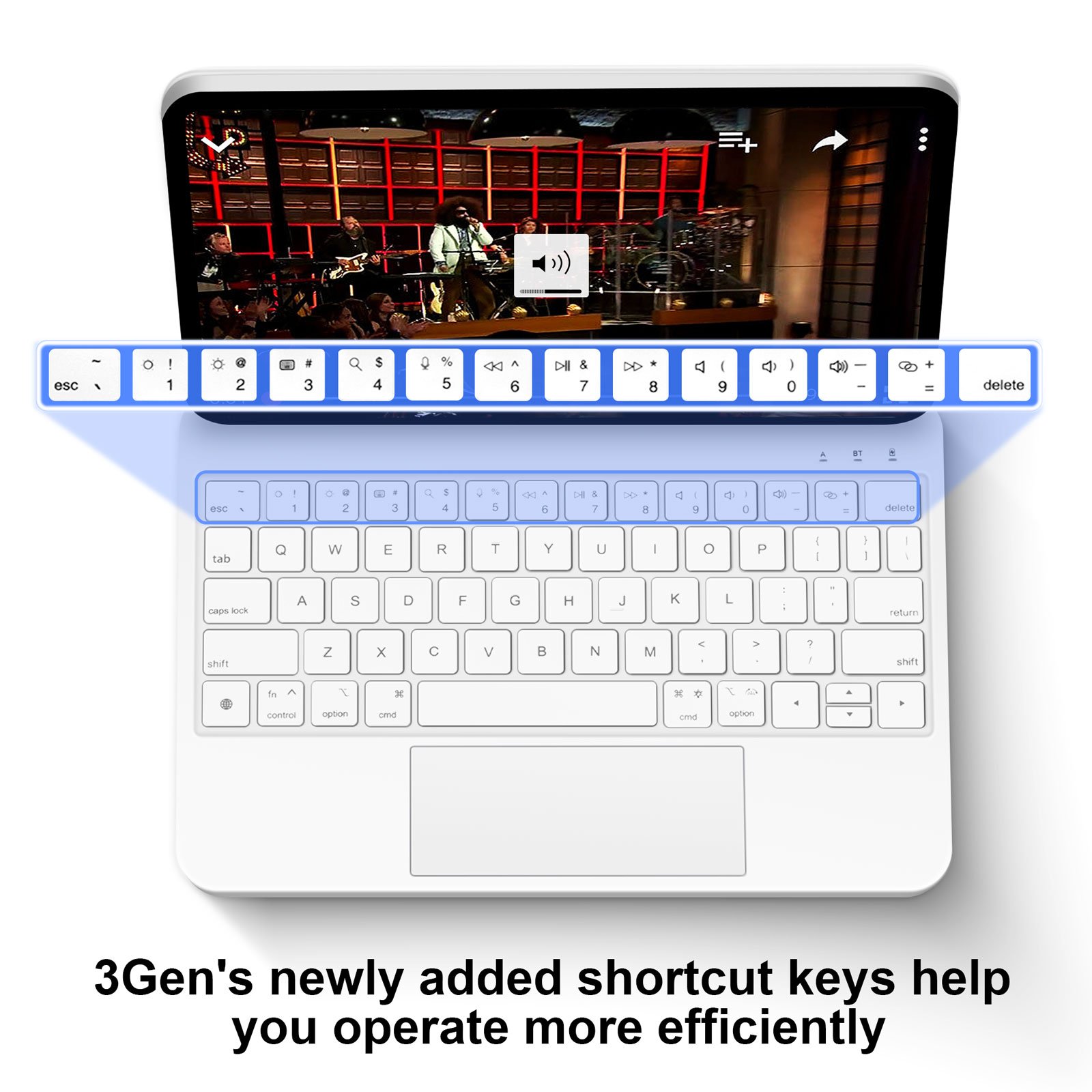magic keyboard for ipad air 5 Tablet Magnetic Smart Keyboard Cover Case for ipad pro 11 inch case ipad 10 generation