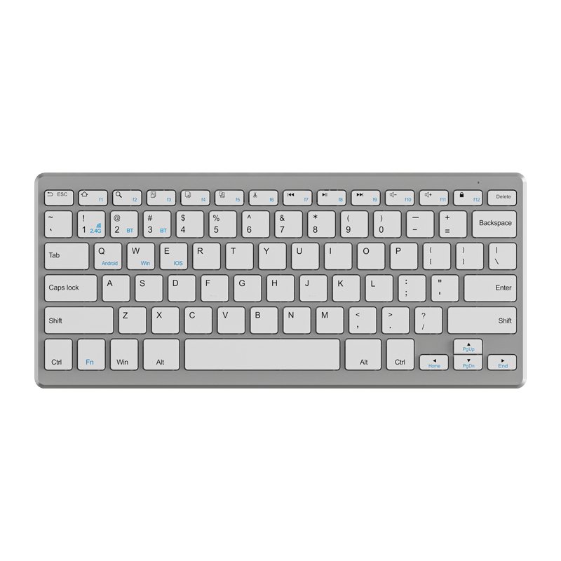 Custom 78Keys Ultra Slim Wireless Gaming Bluetooth Keyboard 2.4G BT 5.2 Dual Mode Computer PC Laptop Keyboard
