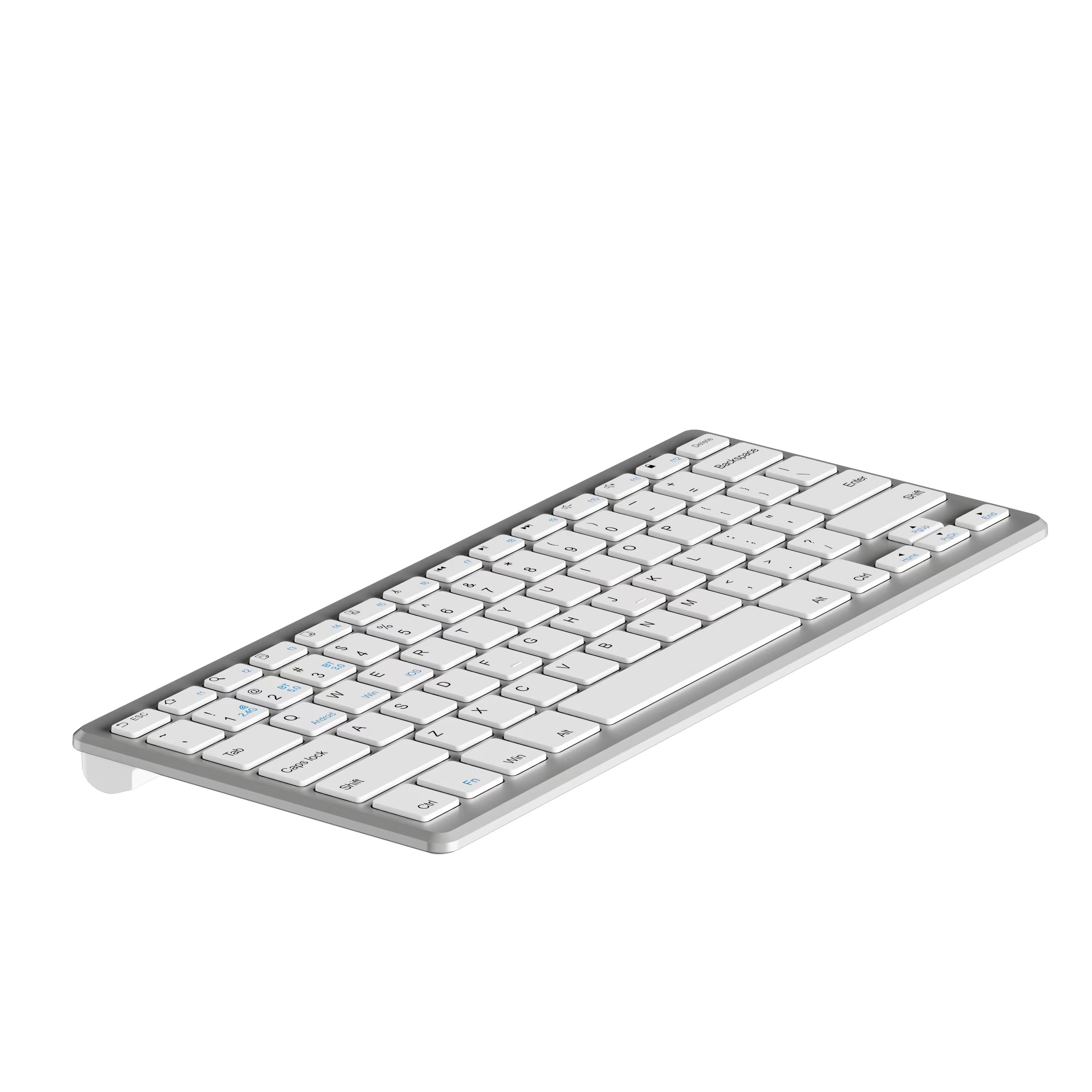 Custom 78Keys Ultra Slim Wireless Gaming Bluetooth Keyboard 2.4G BT 5.2 Dual Mode Computer PC Laptop Keyboard